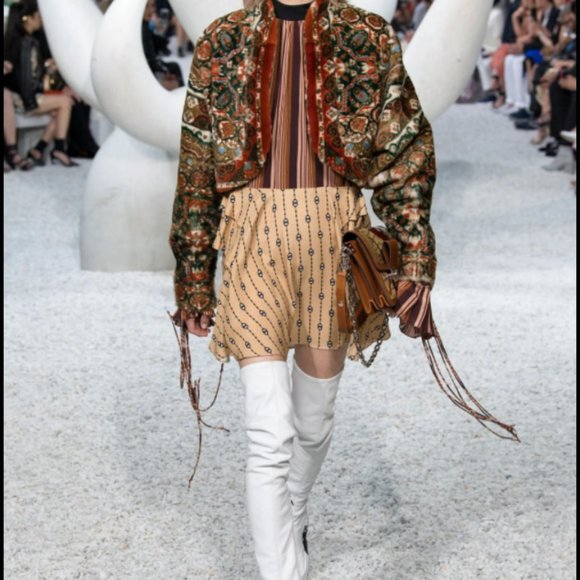 Louis Vuitton AUTHENTIC white and orange Archlight boot thigh high size 38 - Picture 8 of 8